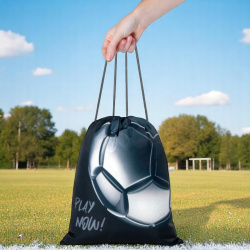 Мешок для обуви BRAUBERG KIDS, с петлей, 42х34 см., рисунок МЯЧ